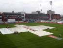 Play abandoned as rain persists over Old Trafford