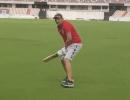 SEE: Azharuddin, 57, flicks it like old times