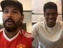 Yuvraj recalls when he had to hide Man United scarf