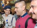 SEE: Dhoni receives a rousing welcome in Chennai