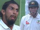 Here's what Ishant did to make Smith uncomfortable