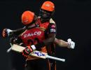 PICS: Williamson, Holder shine as SRH eliminate RCB