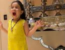 PIX: Dhoni, Ziva's Diwali celebration