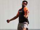 SEE: Ashwin gets cracking in the nets