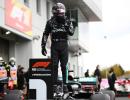 Hamilton matches Schumacher's record with 91st win