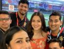 PIX: Anushka, Dhanashree cheer for RCB