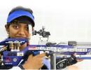 Air Rifle C'ship: Elavenil wins gold, Mane bags silver