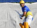 SEE: Thala Dhoni enjoys CSK nets