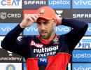 Glenn Maxwell at home with RCB