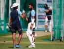 India Trains at Lord's