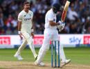 India's batting flops as England dominate Day 1