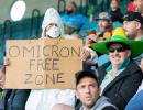 PHOTOS: It's all happening in the stands at the MCG!