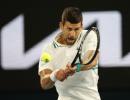 Aus Open: Injured Djokovic admits playing on is gamble