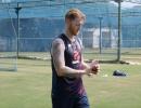 PIX: England trio starts training at Chepauk