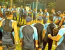 Dhawan-led India's first practice session under lights