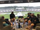 Kiwis enjoy coffee as rain delays WTC Final