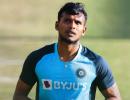 Injured Natarajan doubtful for England T20Is