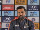 This series not a dress rehearsal for T20 WC: Rohit