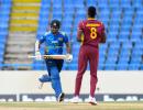 Controversial dismissal mars Windies win