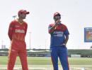 Afghanistan skipper equals Dhoni's record