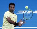 Paes back in training with Olympics on mind