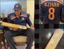 Why this bat is so special to Azharuddin