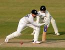 PIX: Debutant Iyer shows the way on Day 1