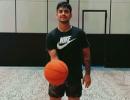 WATCH: Kishan On The Basketball Court