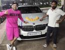 Prithvi Shaw gets his hands on BMW