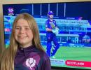 T20 WC: Meet Scotland's 12-year-old jersey designer!