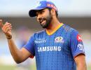 Knee niggle keeps Rohit out of Mumbai Indians-CSK tie