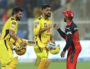 IPL PIX: Super Kings sink Royal Challengers to go top