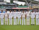 Kohli and boys sport black armbands in Paranjape's honour