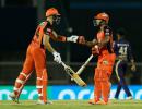 IPL PIX: Tripathi, Markram star in SRH's win vs KKR