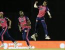 PIX: Buttler ton, Chahal hat-trick seal Royals' win