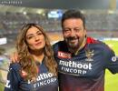 Sanjay Dutt, Raveena Tandon Cheer RCB