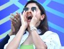 Anushka Cheers Her Lungs Out For Kohli