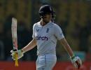 Brook's ton gives Eng narrow lead on day two