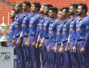 Indian team wears black armbands in memory of Lataji