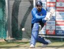 PIX: Rahul, Mayank, Saini sweat out in the nets