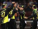 Hazlewood shines as Australia beat SL in rain-hit T20