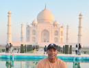 When Brian Lara visited the Taj Mahal