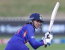 India opener Mandhana hit on head in World Cup warm-up