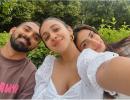 PIX: Rahul, Athiya Chill With Akansha