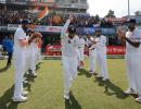 PIX: Kohli gets guard of honour in his 100th Test