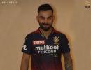 King Kohli loves new RCB jersey