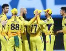 IPL PIX: CSK crush Delhi Capitals by 91 runs