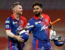 Pant lauds Delhi's near perfect game against Royals