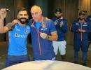 Team India celebrates Kohli's birthday!