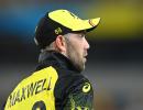 Maxwell fractures leg in 'freak accident'